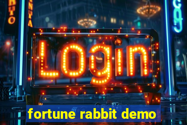 fortune rabbit demo